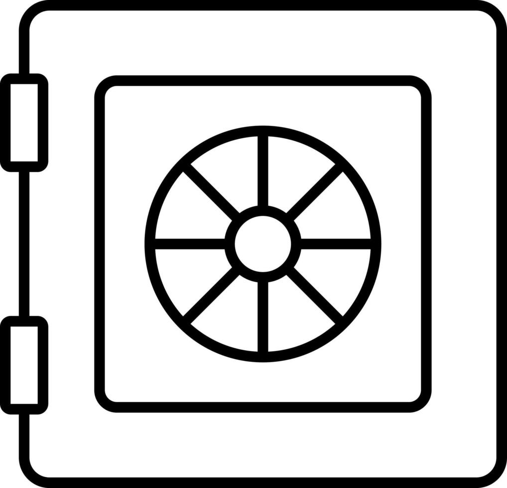 pictogram kluis vector