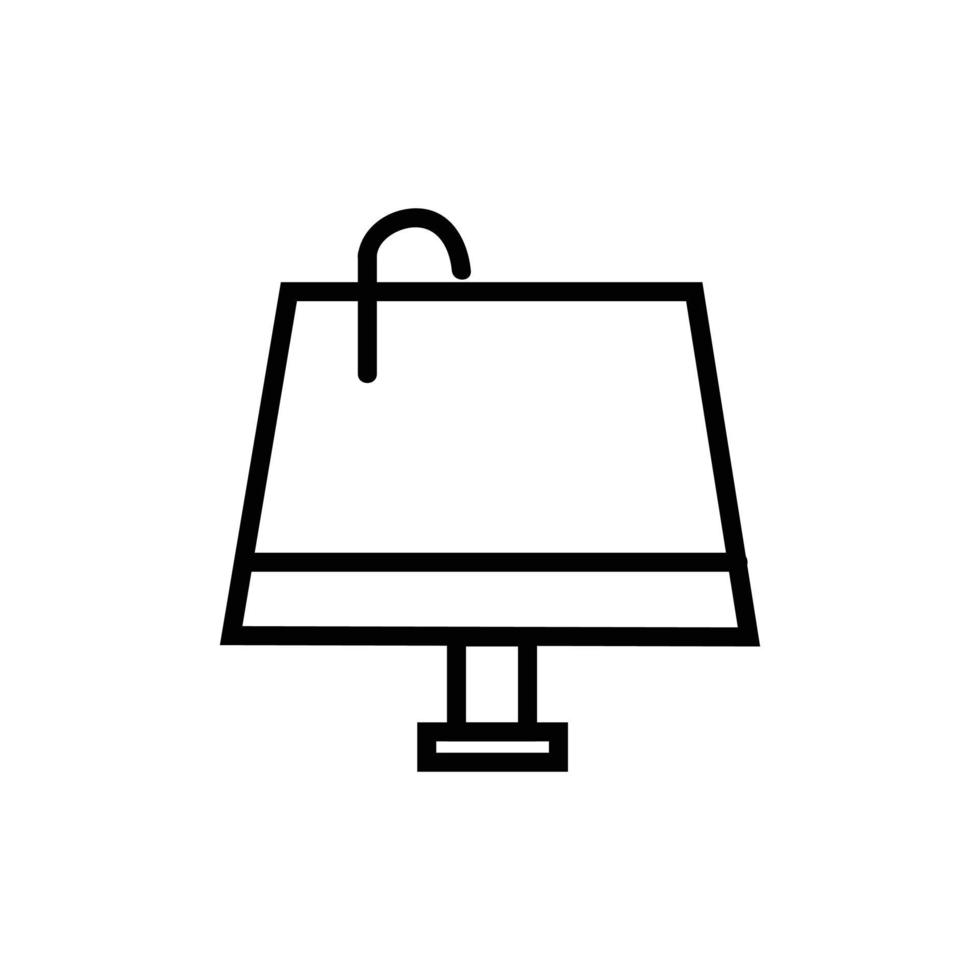 lamp vector icoon