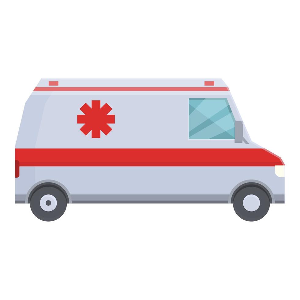 oud ambulance icoon tekenfilm vector. auto voertuig vector