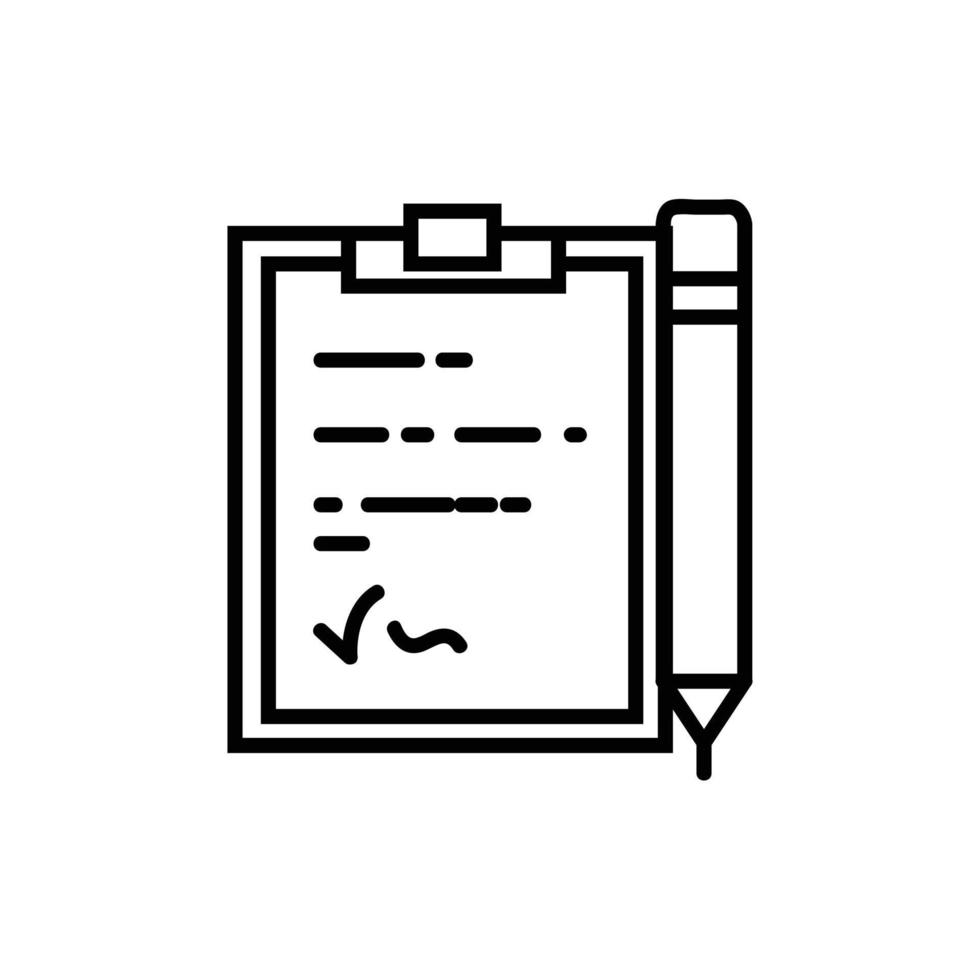 notebook vector pictogram