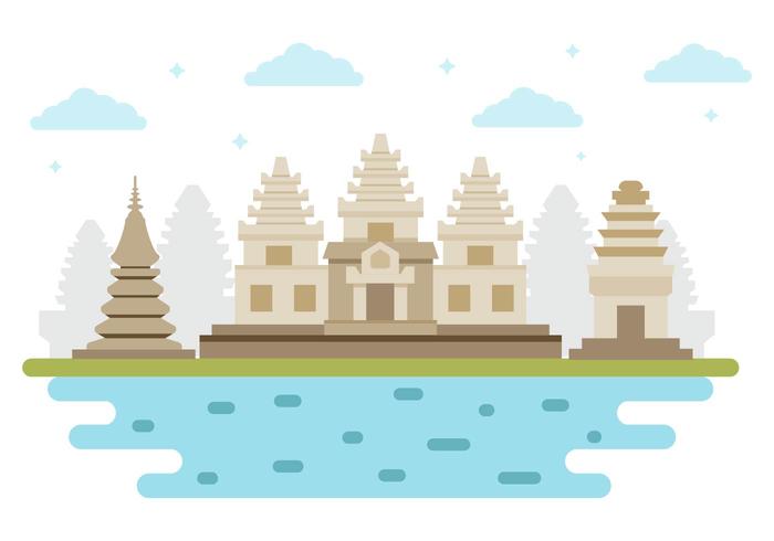 Gratis Cambodja Oriëntatiepunt Vector