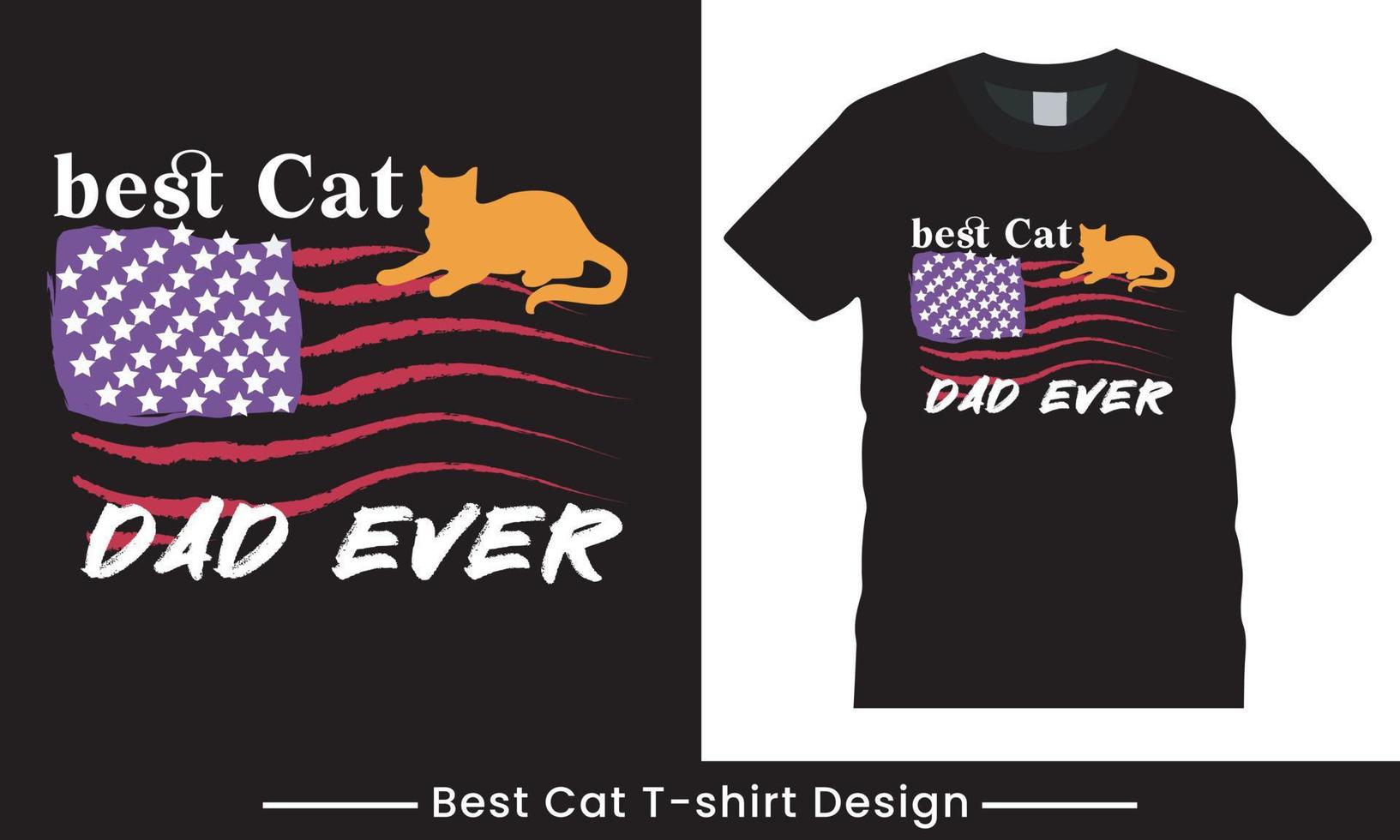 katten vector, kat t-shirt ontwerp vrij vector