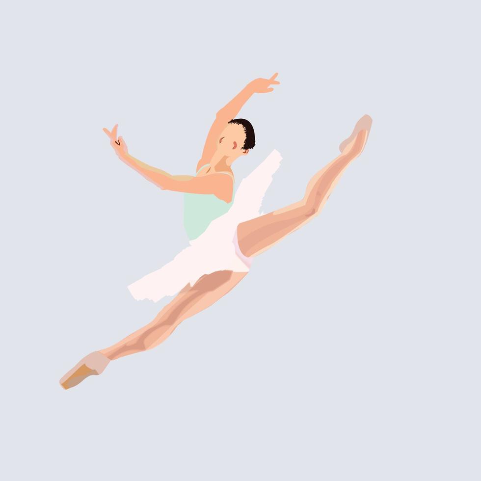 ballerina vector kunst