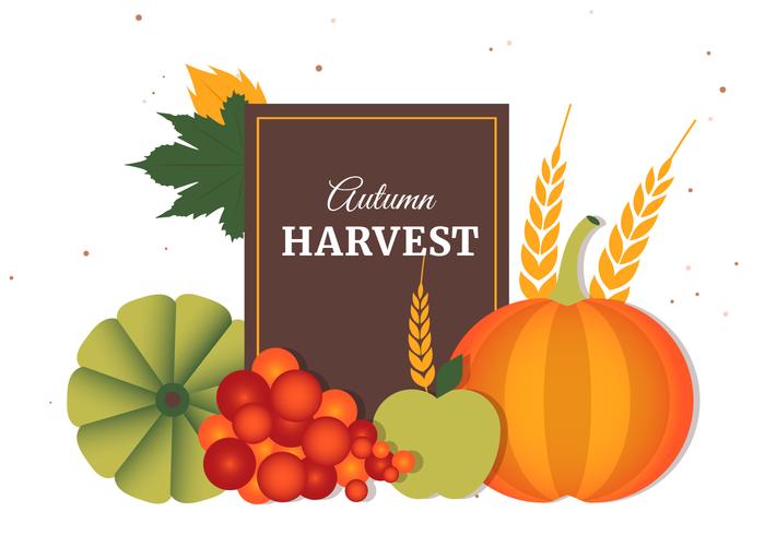 Gratis Herfst Harvest Vector Elementen