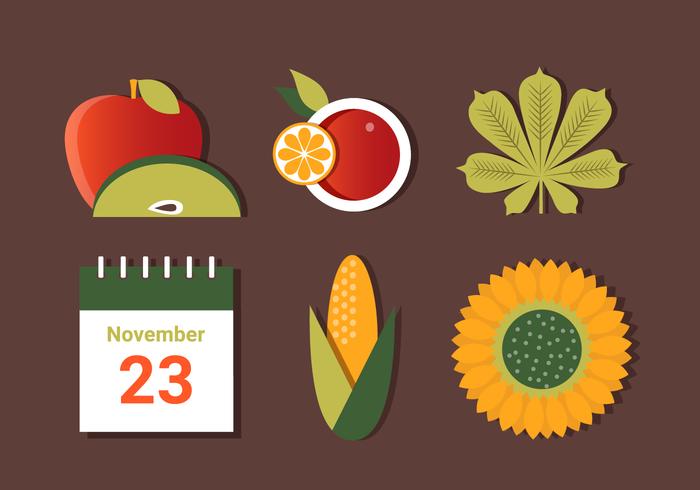 Gratis Herfst Harvest Vector Elementen