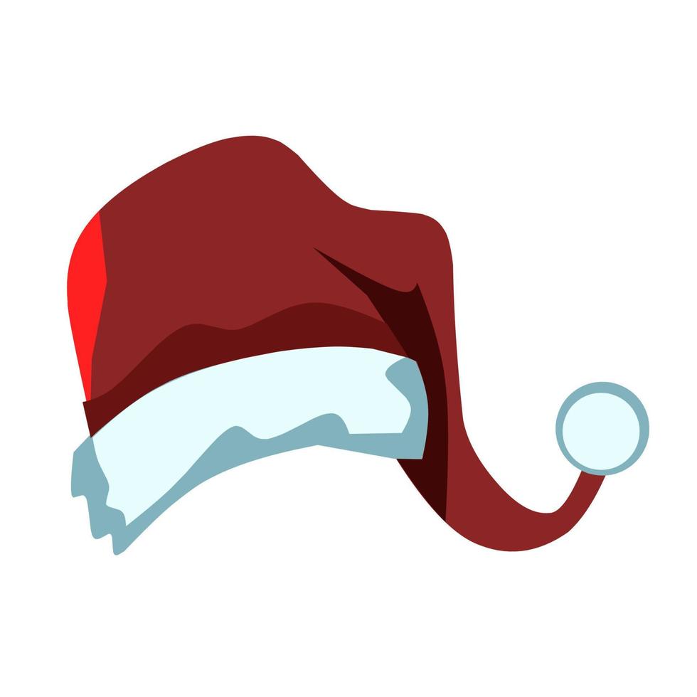 de kerstman hoed icoon met elegantie concept, perfect voor uw ontwerp vector
