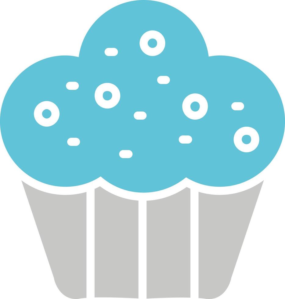 muffin vector icoon