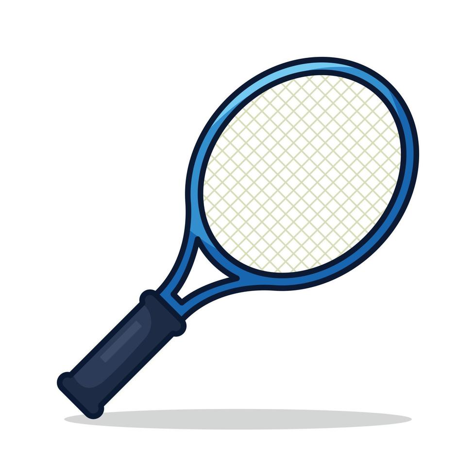 tennis uitrusting racket vector