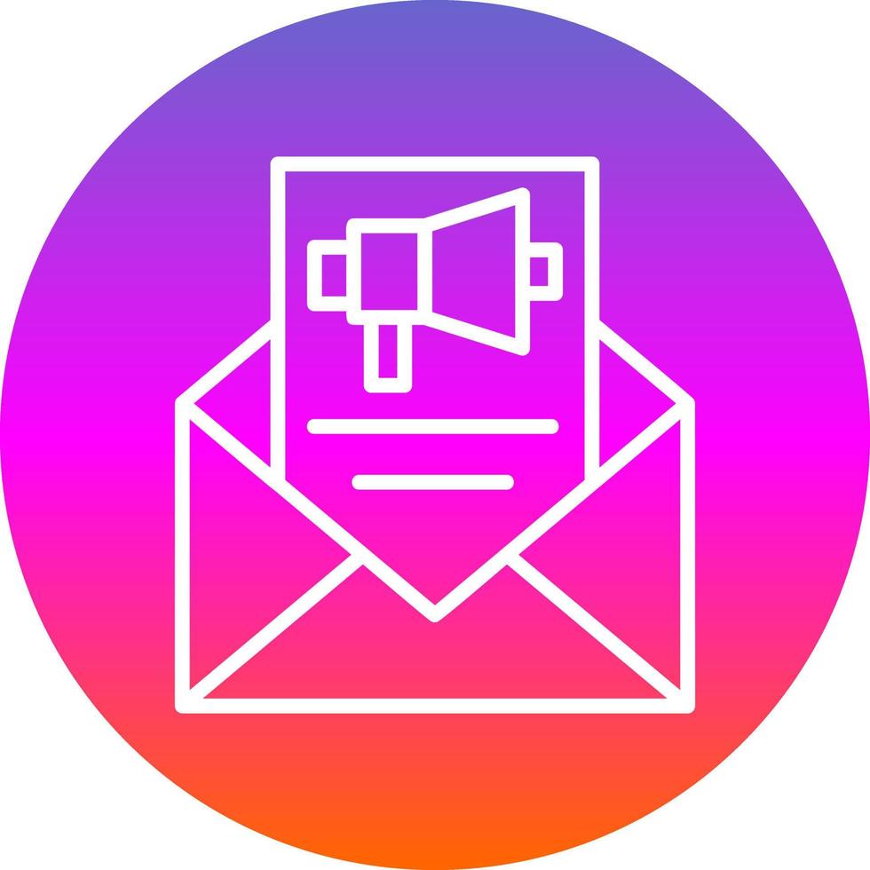 e-mail afzet vector icoon ontwerp