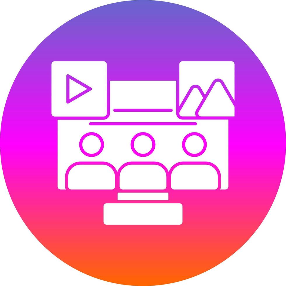 sociaal media publiek vector icoon ontwerp