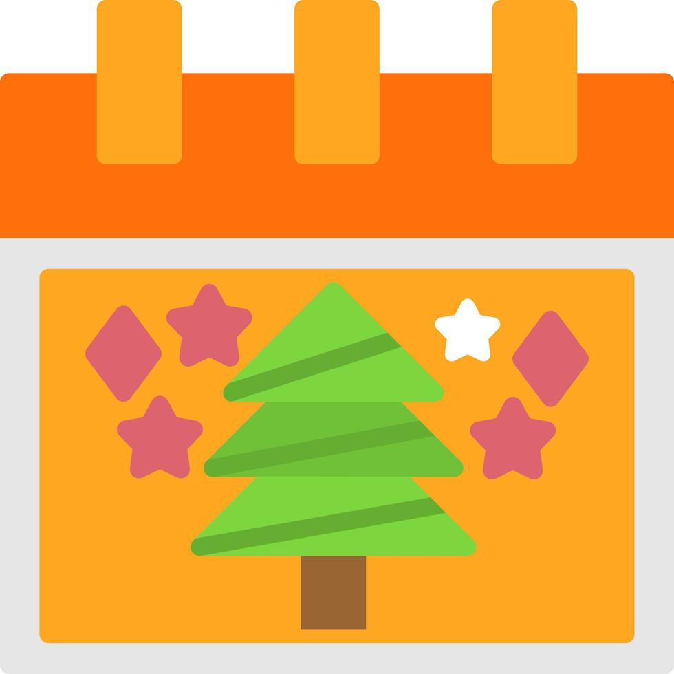 Kerstmis boom vector icoon ontwerp