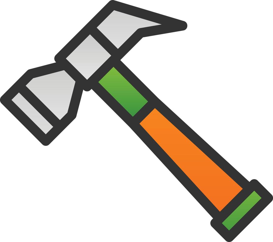 hamer vector icoon ontwerp