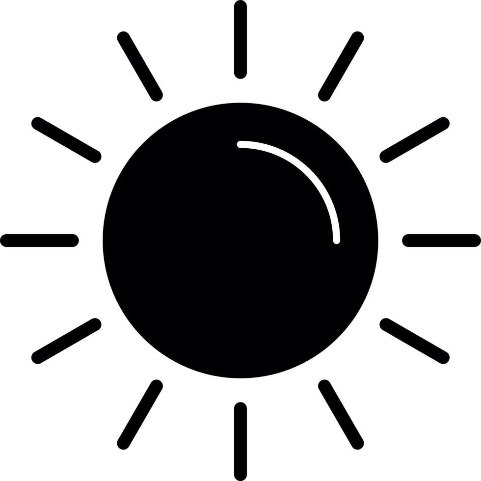 zon vector icoon ontwerp
