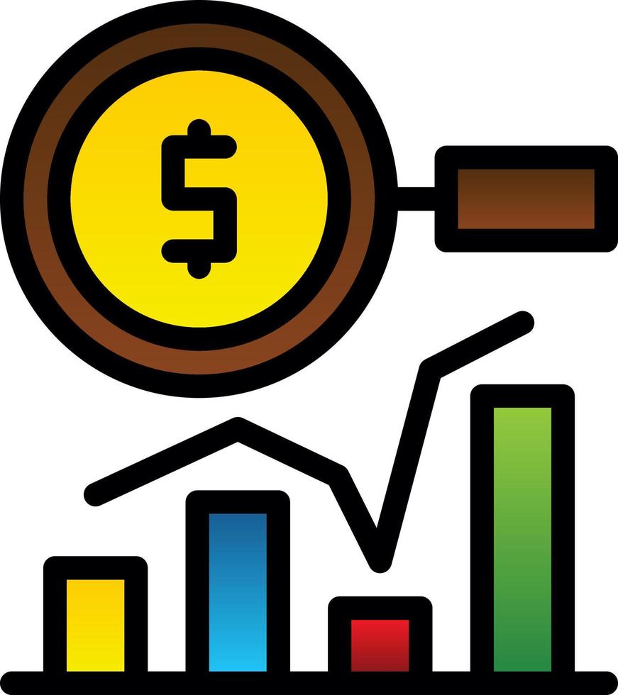 analytics vector icoon ontwerp