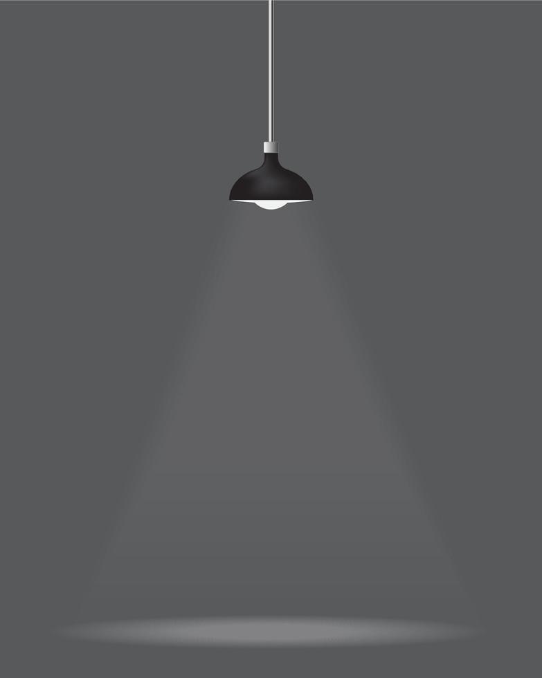 plafond lamp, industrieel zolder interieur ontwerp hangende Aan transparant achtergrond. realistisch schetsen vlak vector illustratie