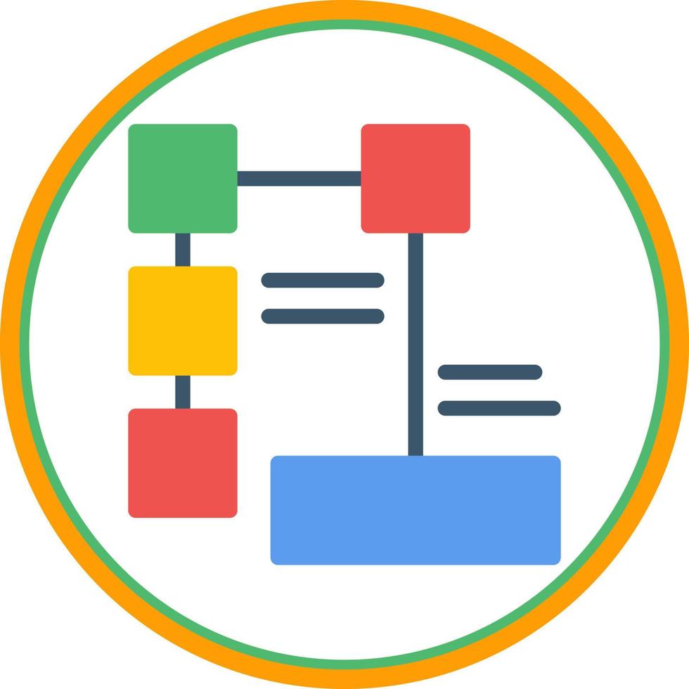 flowchart vector icoon ontwerp