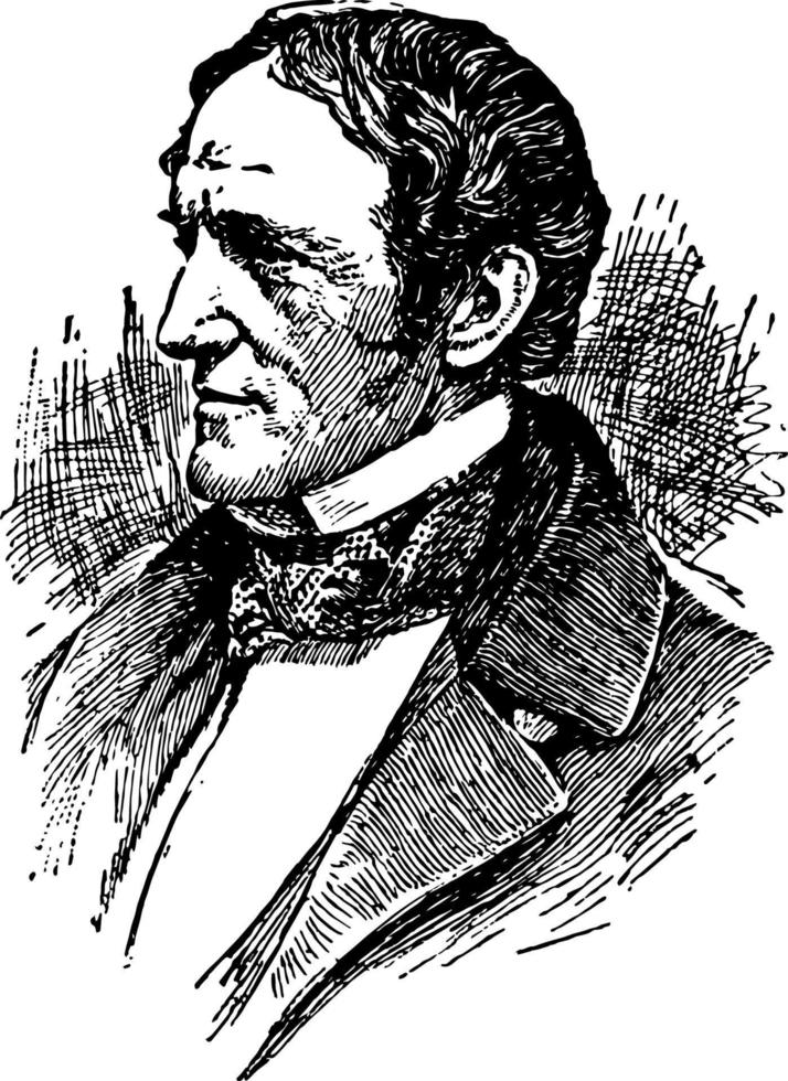 William h prescott, wijnoogst illustratie vector