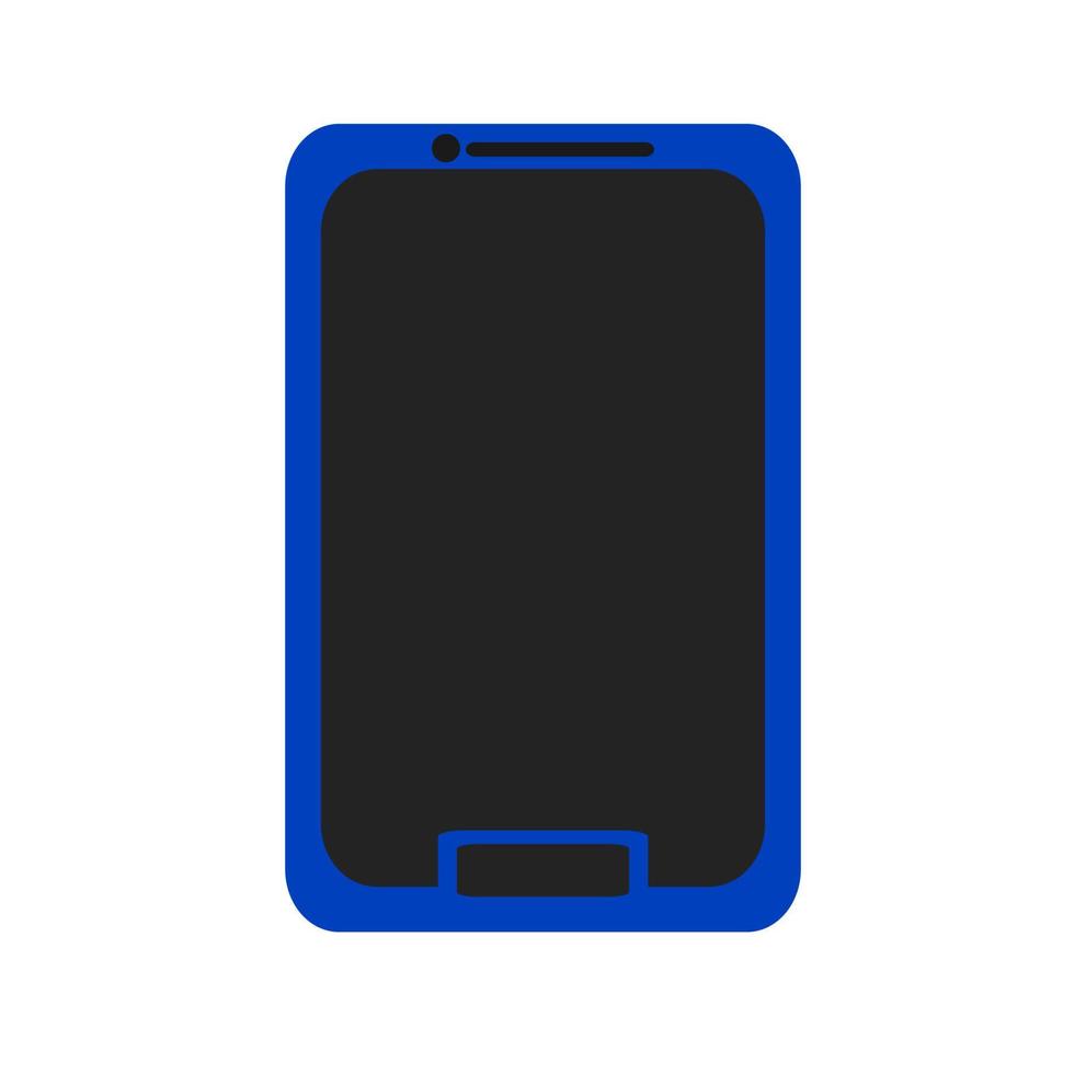 blauw smartphone icoon ontwerp vector