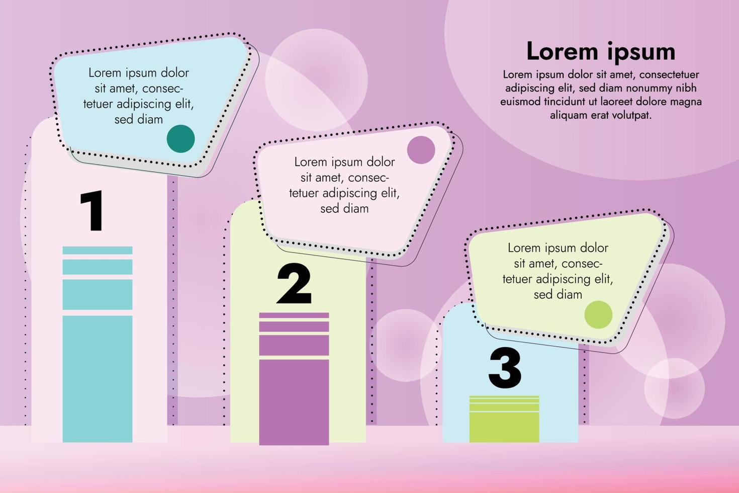 infographic element sjabloon vector