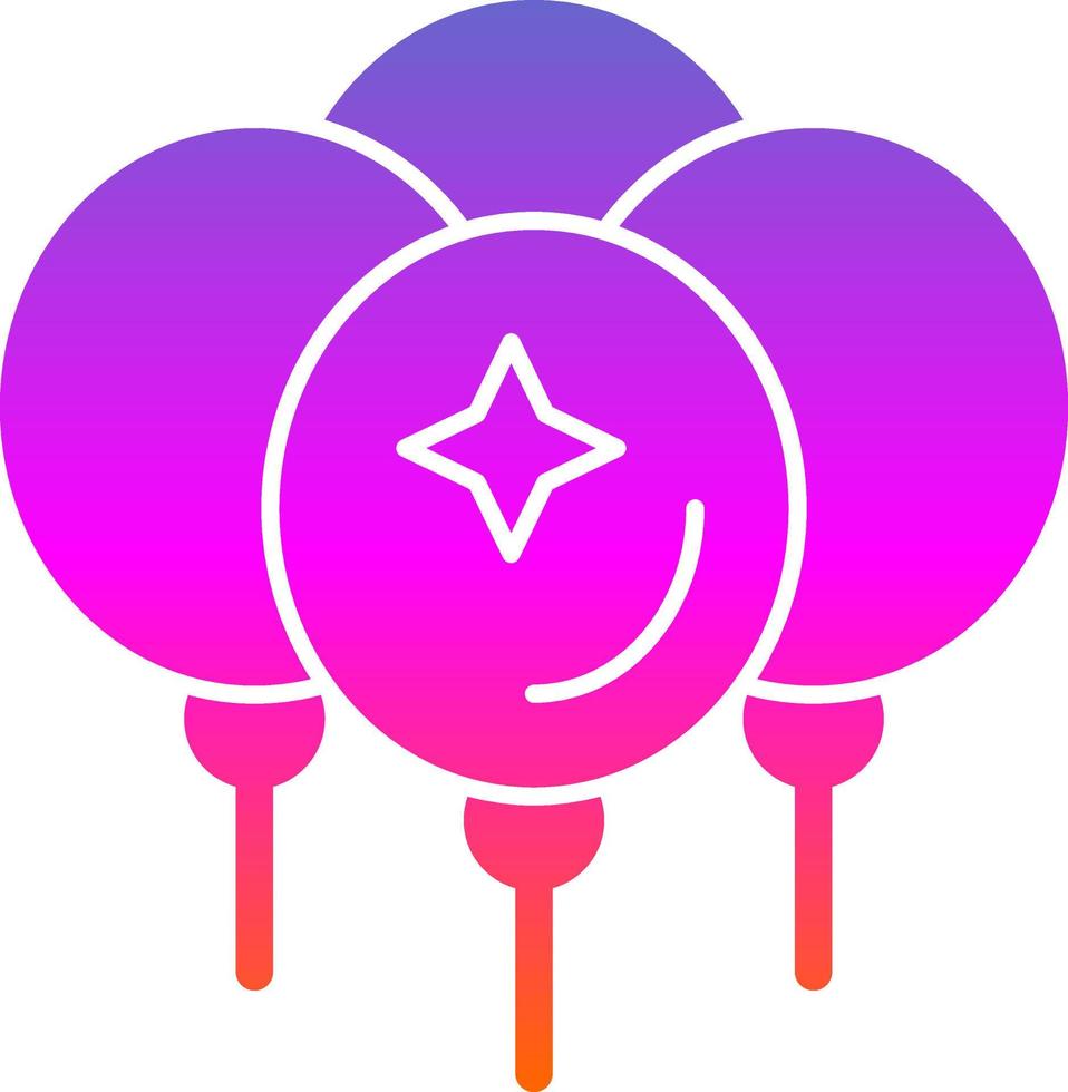 ballonnen vector icoon ontwerp