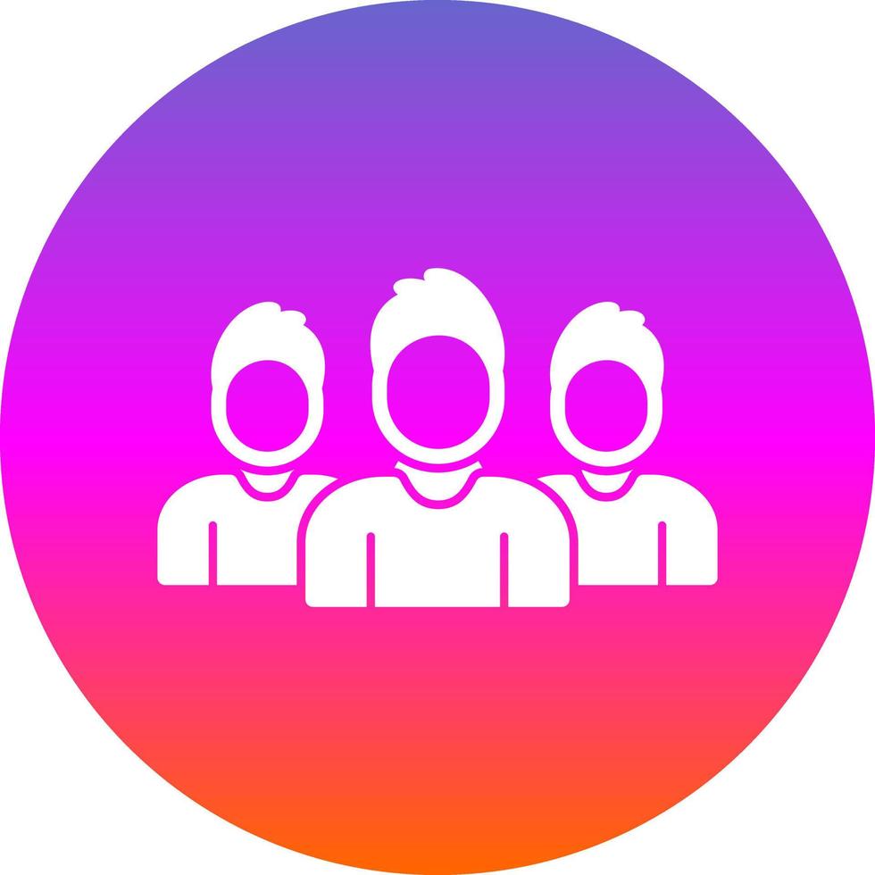 team vector icoon ontwerp