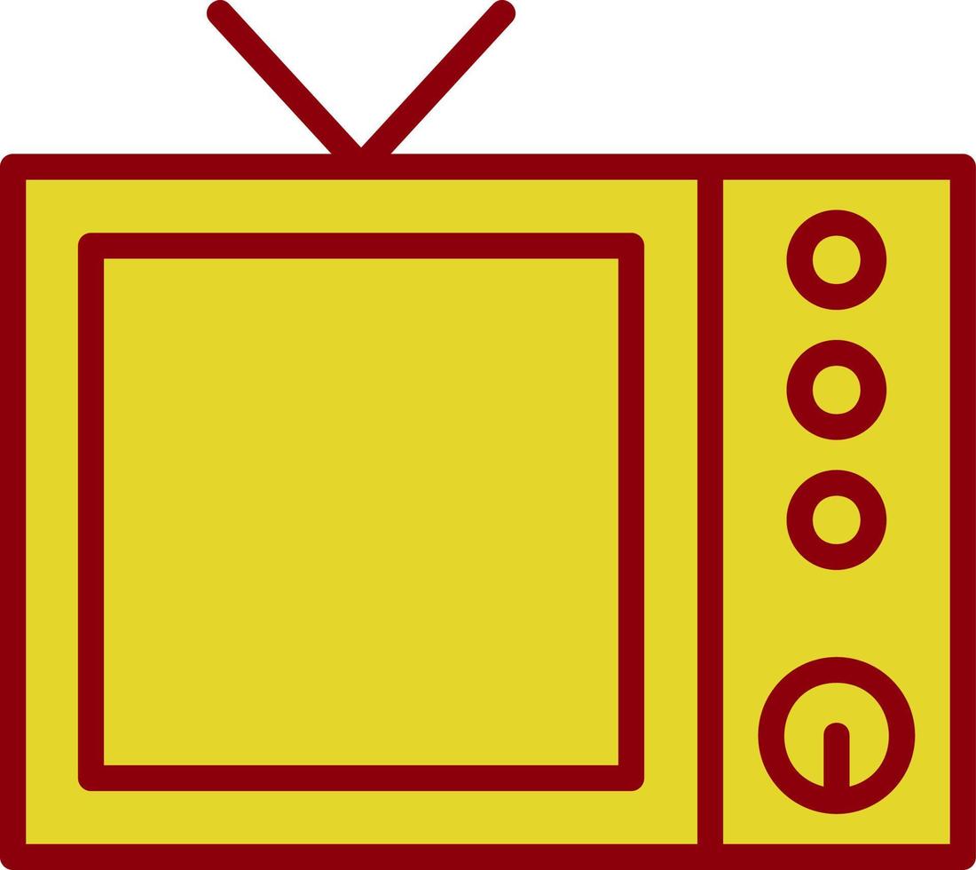 televisie vector icoon ontwerp