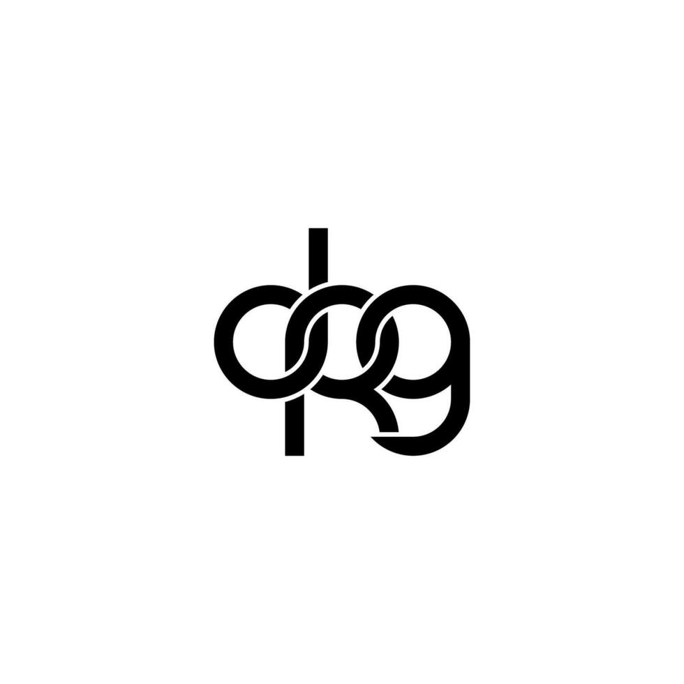 brieven drg logo gemakkelijk modern schoon vector