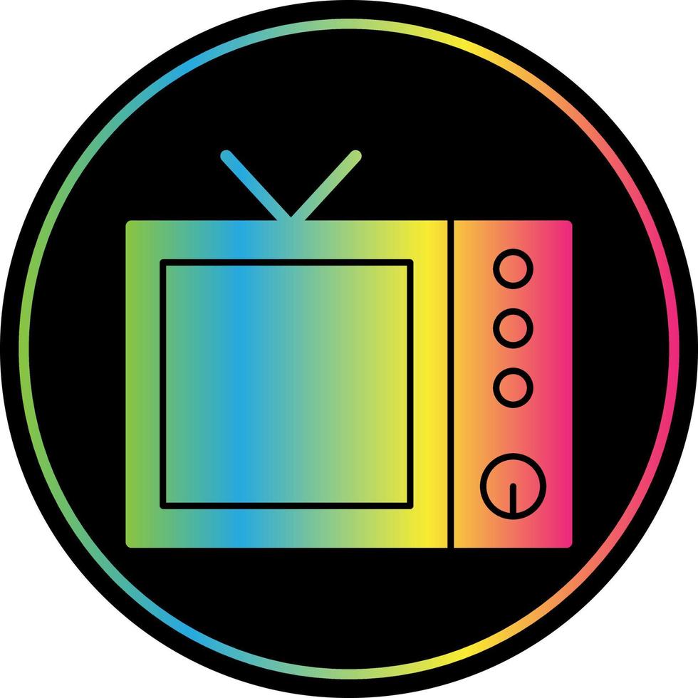 televisie vector icoon ontwerp