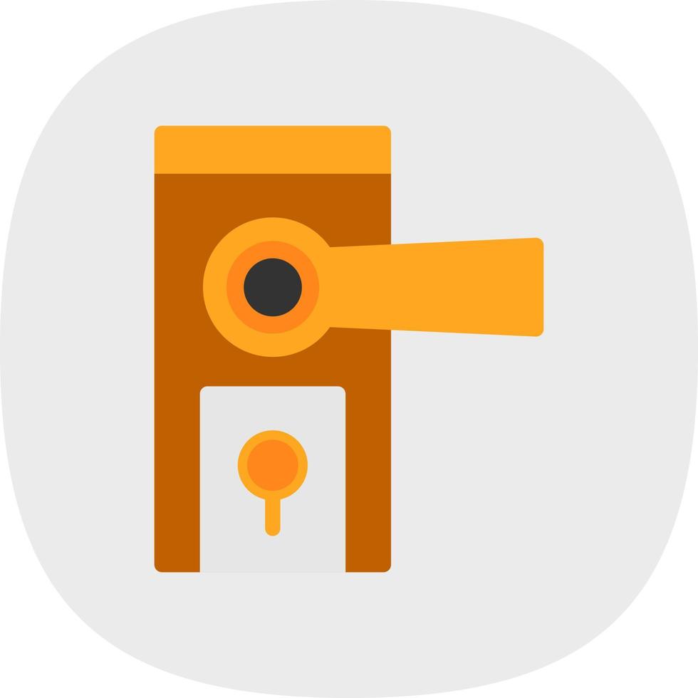 deur knop vector icoon ontwerp