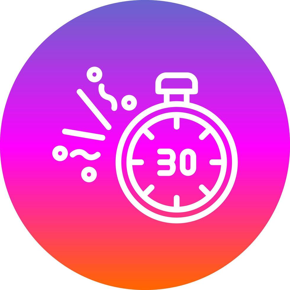 countdown vector icoon ontwerp