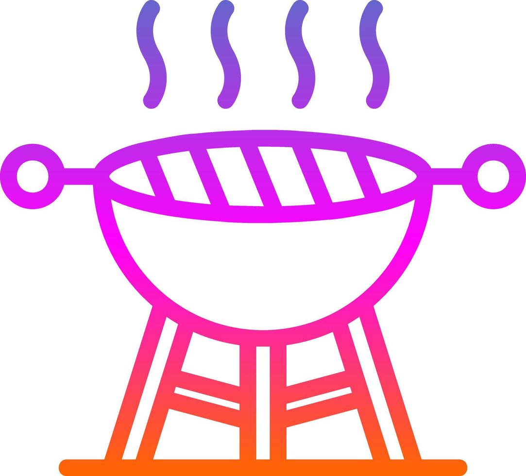 barbecue vector icoon ontwerp