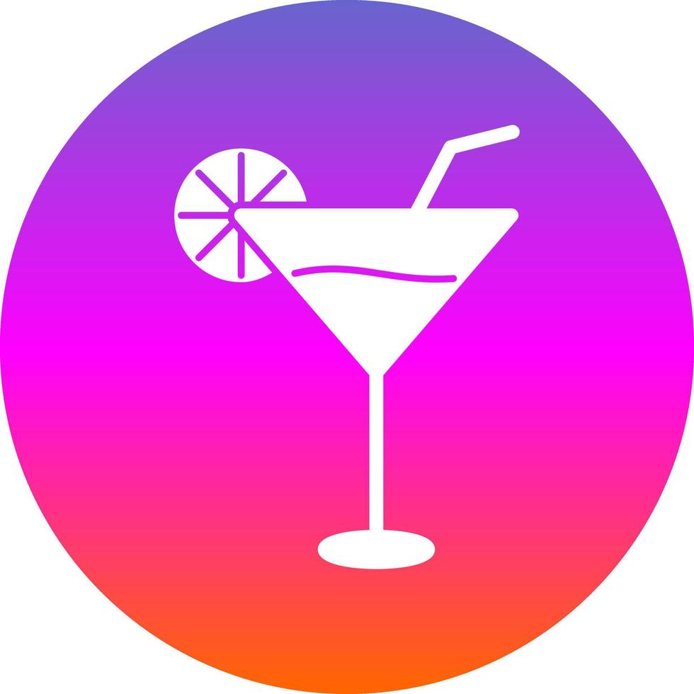 coktail vector icoon ontwerp