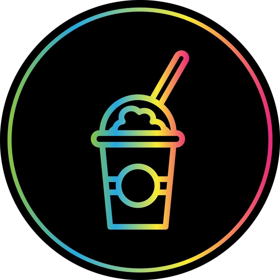 milkshake vector icoon ontwerp