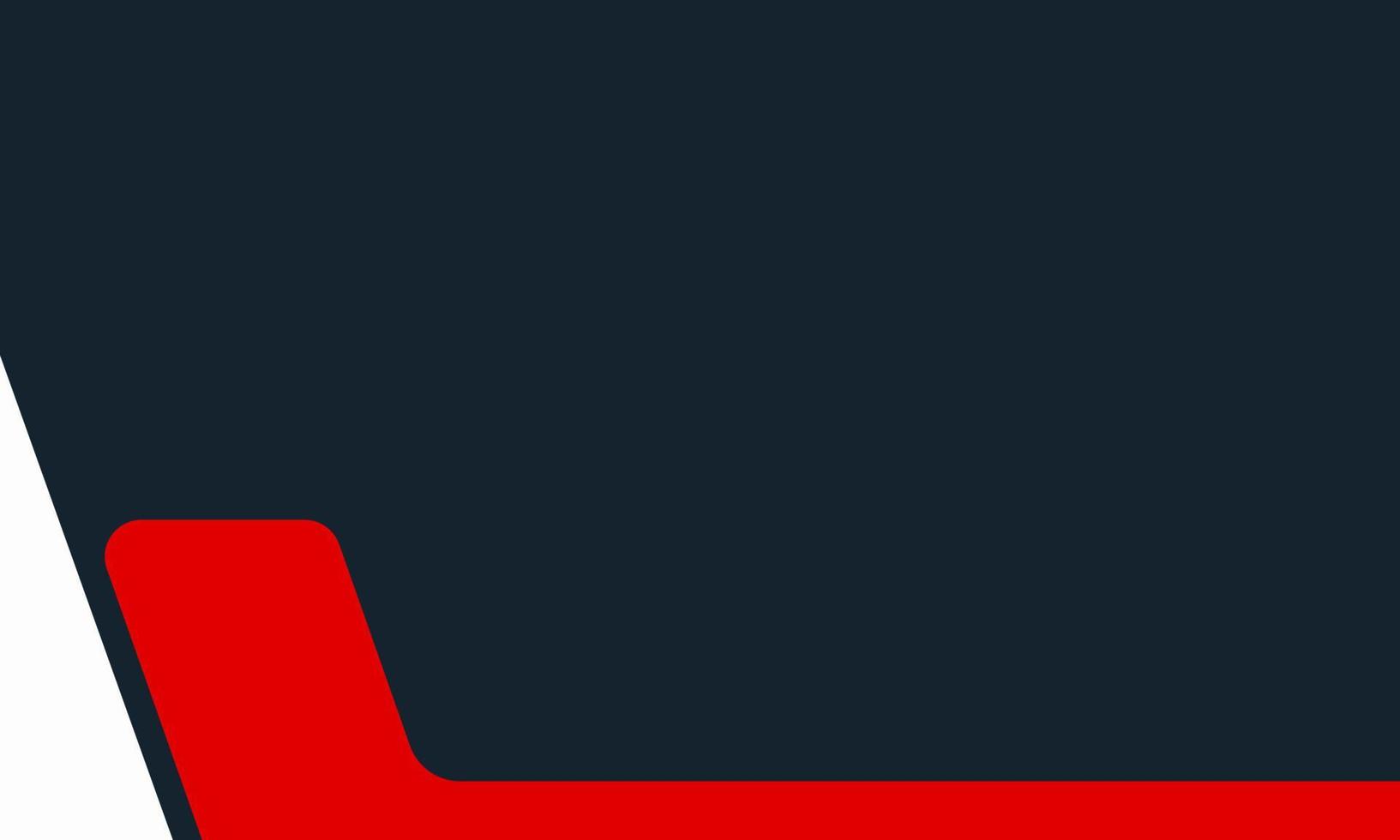 modern meetkundig achtergrond voor bedrijf presentatie overlappen laag rood en zwart vector