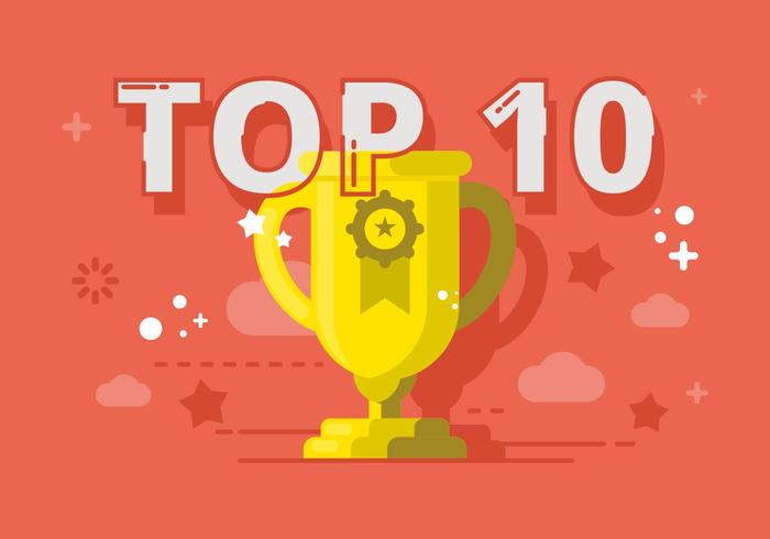 Top 10 Illustratie vector