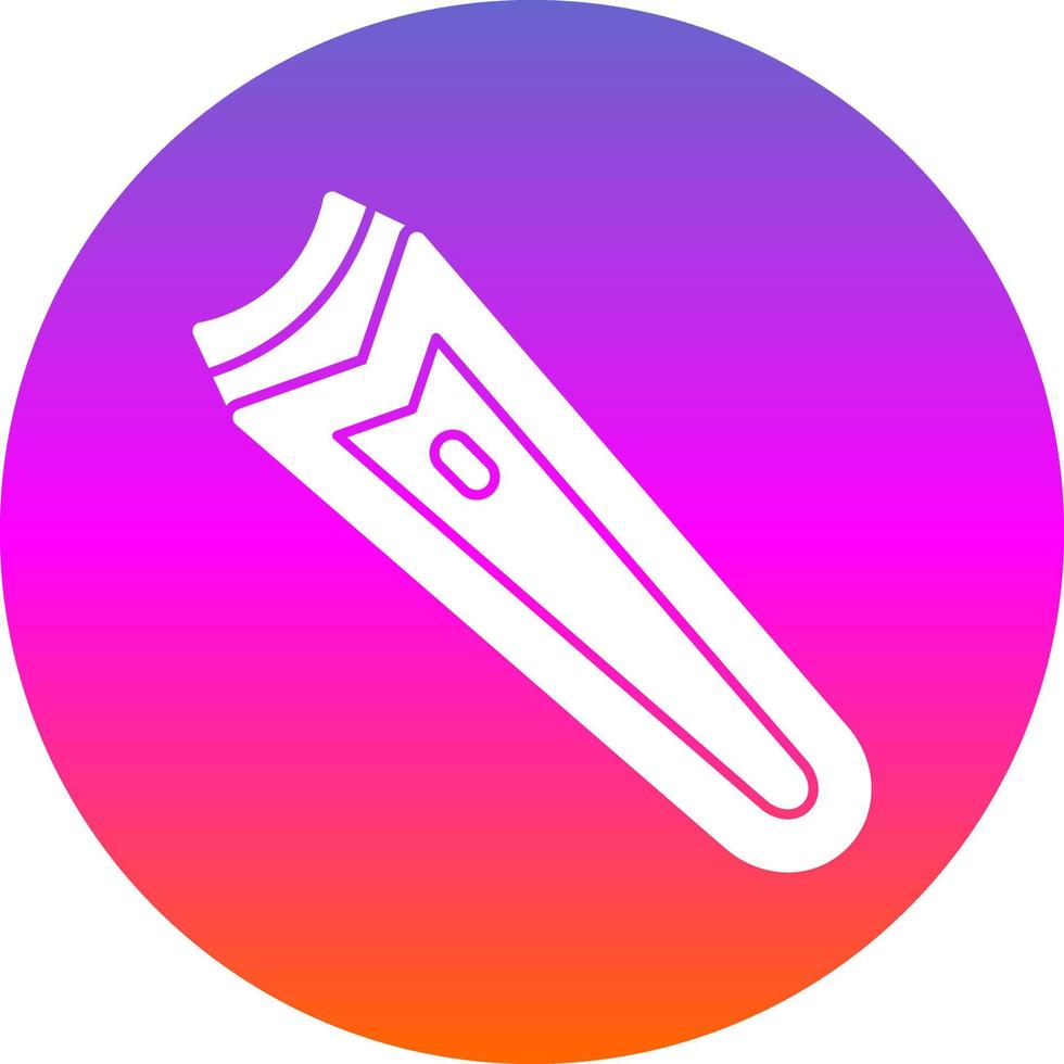 nagel tondeuse vector icoon ontwerp
