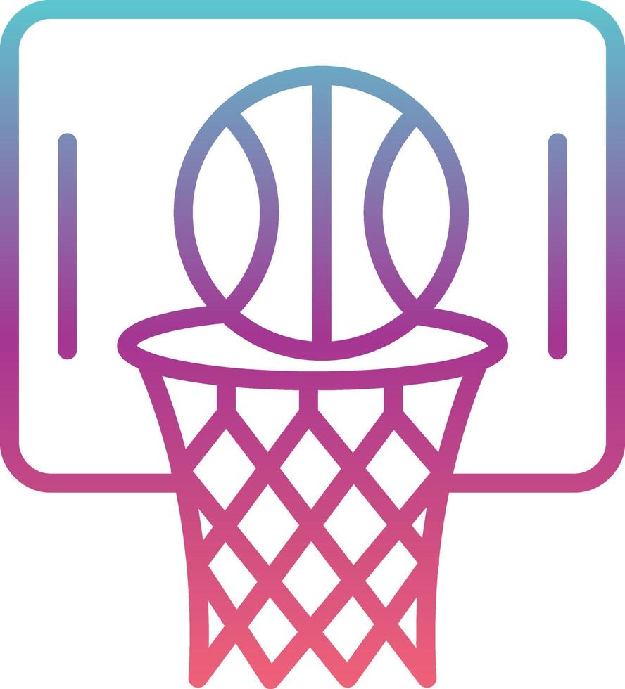 basketbal vector pictogram