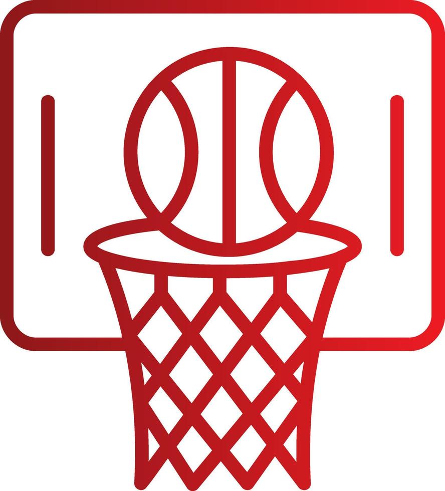 basketbal vector pictogram