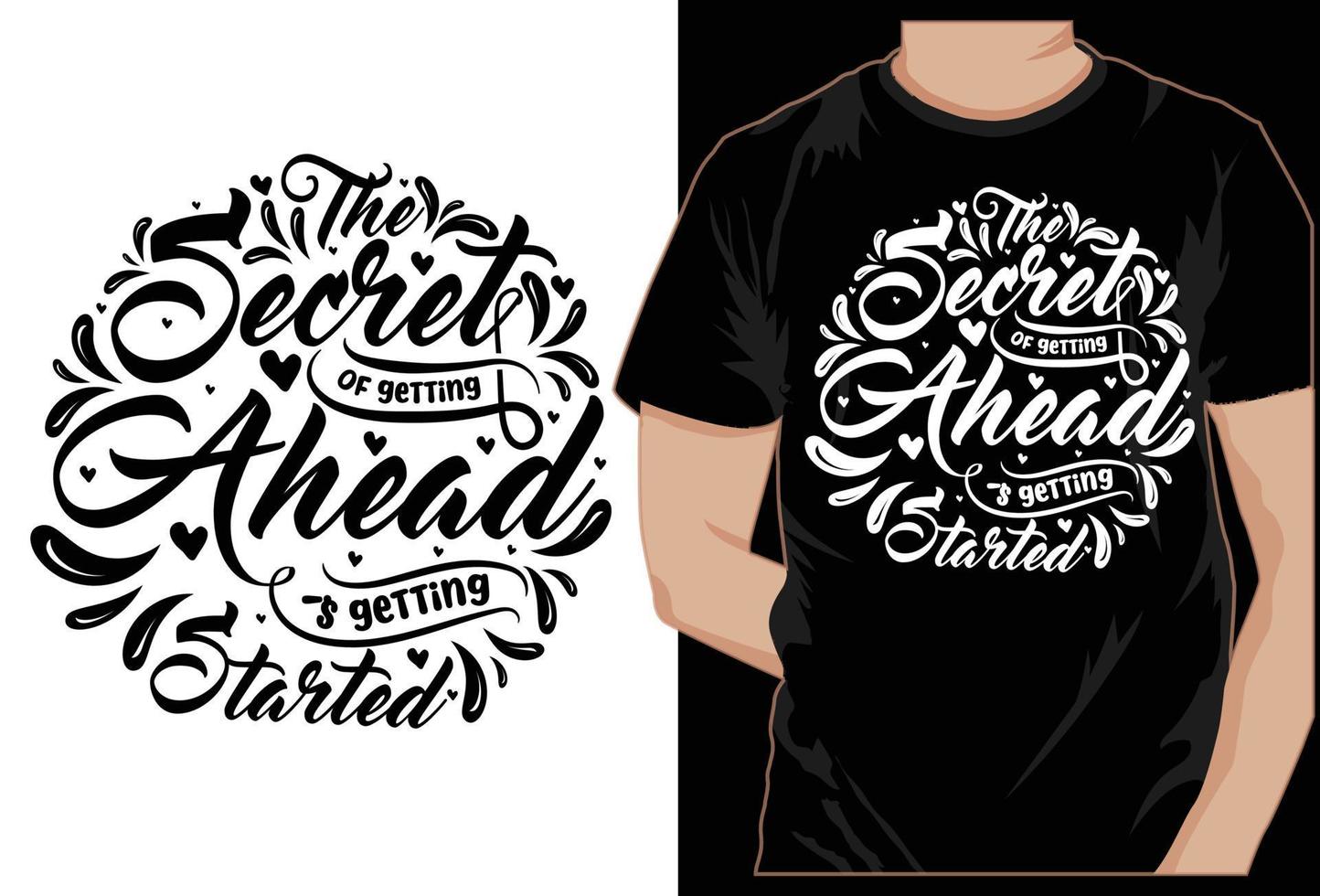 typografie t-shirt ontwerp kunst, vector