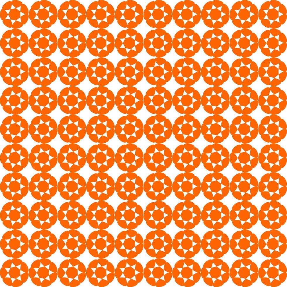 oranje bloemen patroon vector illustratie, geschikt net zo een achtergrond en ook geschikt voor vulling voorwerpen met kleur patronen of met de kleur van een afbeelding.