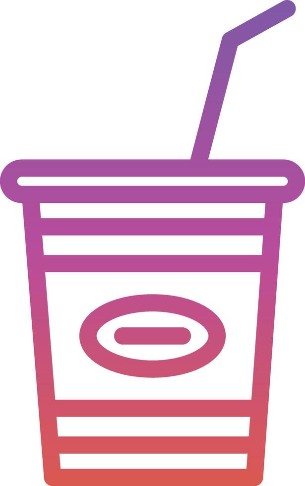 milkshake vector icoon ontwerp