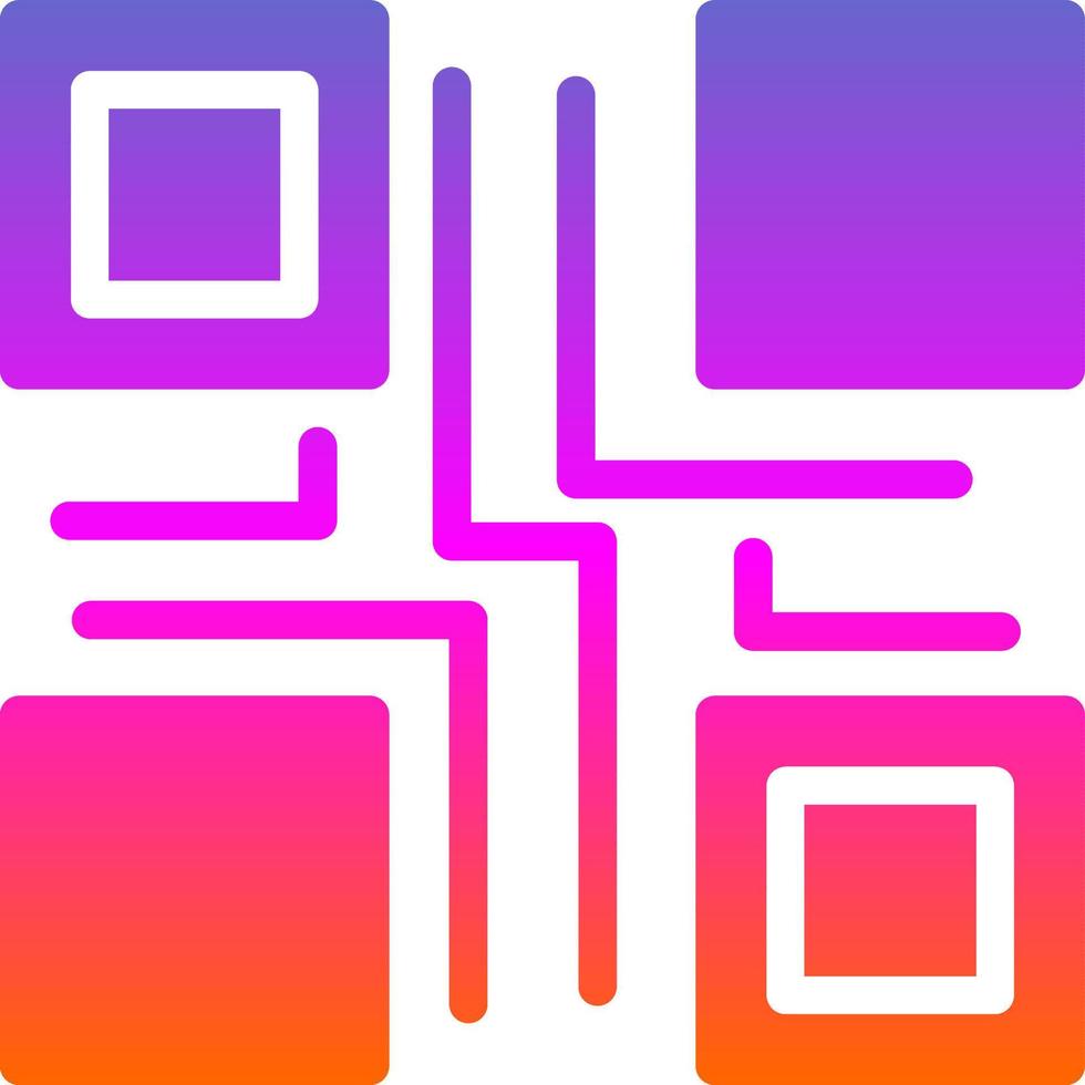 qr code vector icoon ontwerp