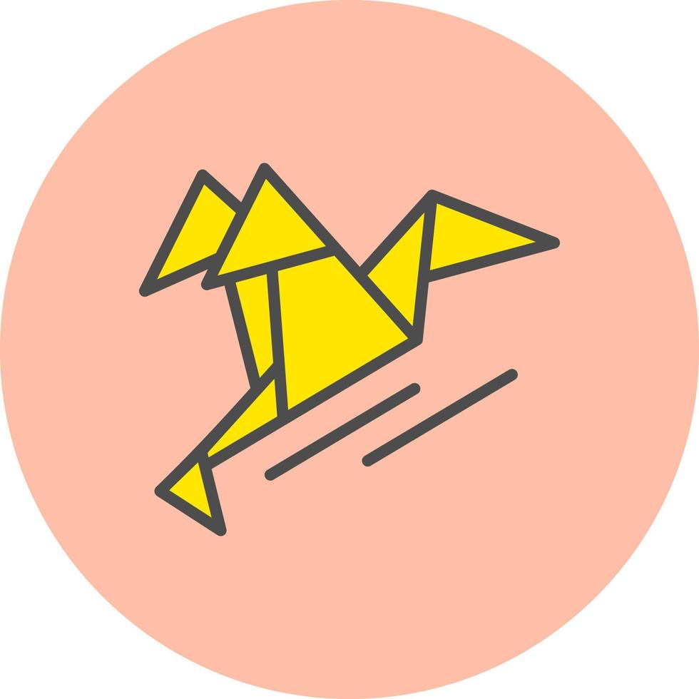 origami vector icoon