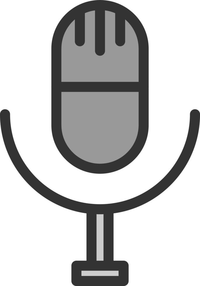 microfoon vector icoon ontwerp