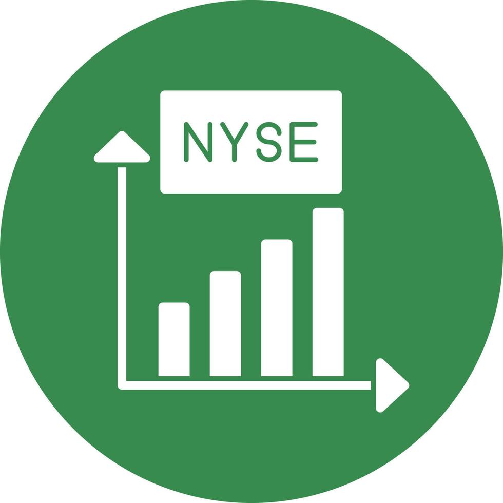 nyse vector icoon ontwerp