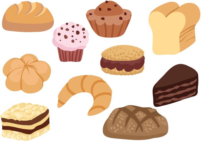 Gratis Franse Pastry Vectors