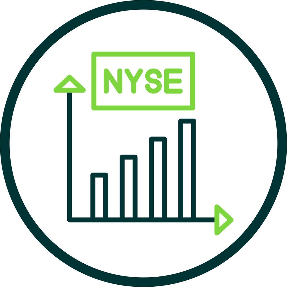 nyse vector icoon ontwerp