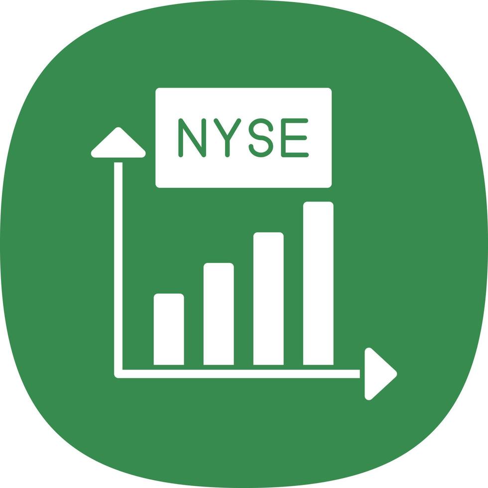 nyse vector icoon ontwerp