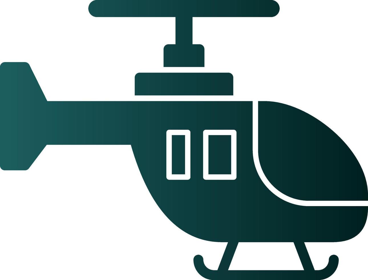 helikopter vector icoon ontwerp