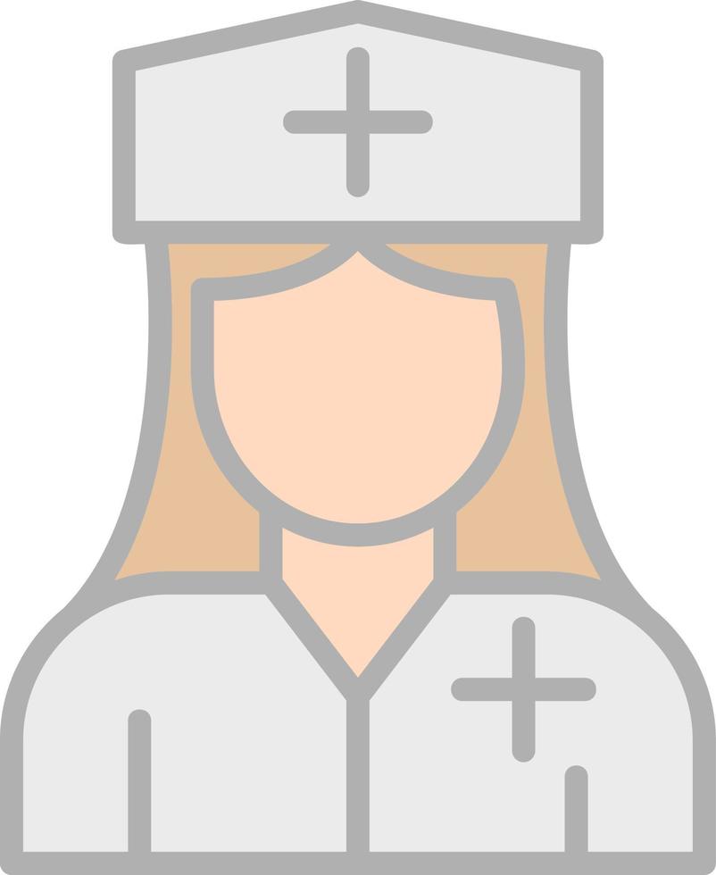 verpleegster vector icoon ontwerp